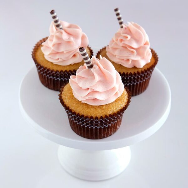 Strawberry Sundae Cupcakes Auckland