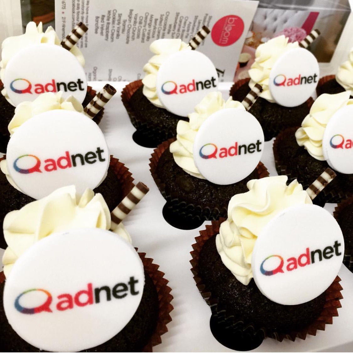 Corporate Cupcakes for Adnet