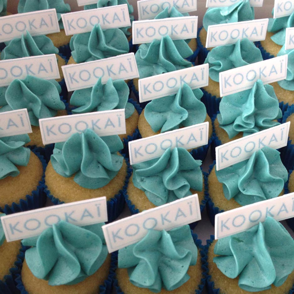 Corporate Cupcakes for Kookai