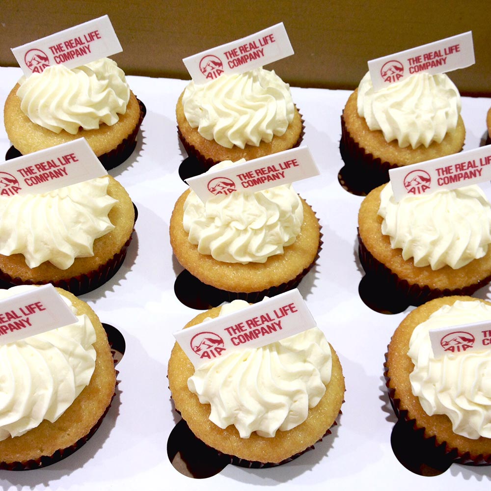 Corporate Cupcakes for The Real Life Company